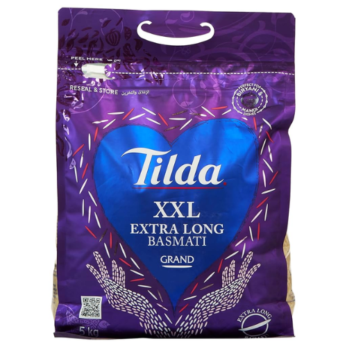 أرز تيلدا جراند XXL بسمتي طويل الحبة 5 كجم